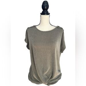 Another Reason Ribbed Top Size Xl